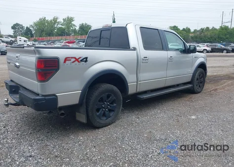 2012 Ford F-150 Fx4 из США, поврежденный, VIN 1FTFW1ET9CFC43695